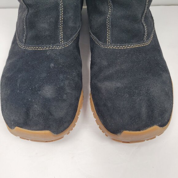 Salomon Lhasa Women's Black Suede Winter Boots US Size 9 - Picture 7 of 12